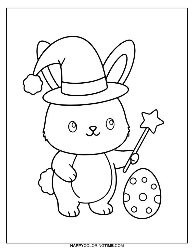 coloriage magiques paques
