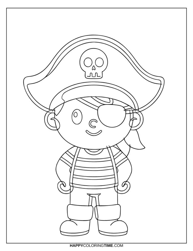 coloriage pirates maternelle