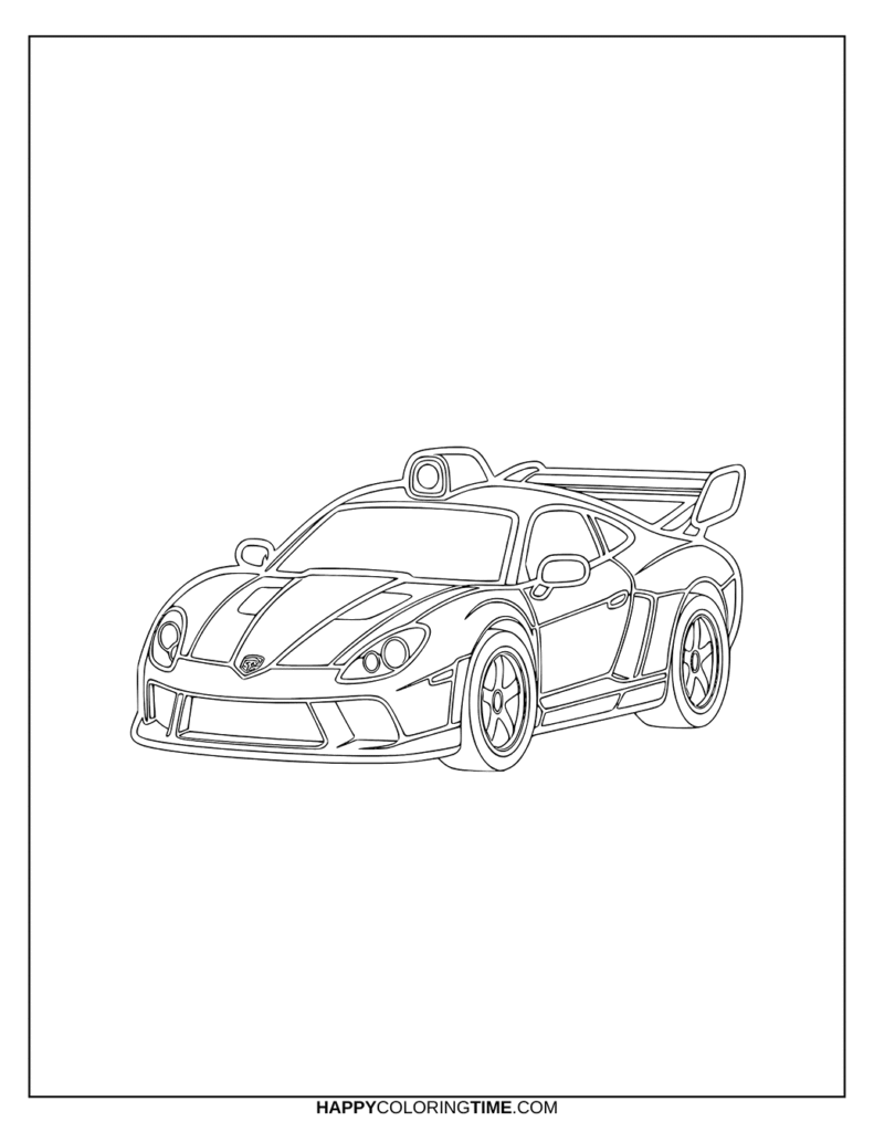 coloriage transformers bumblebee voiture