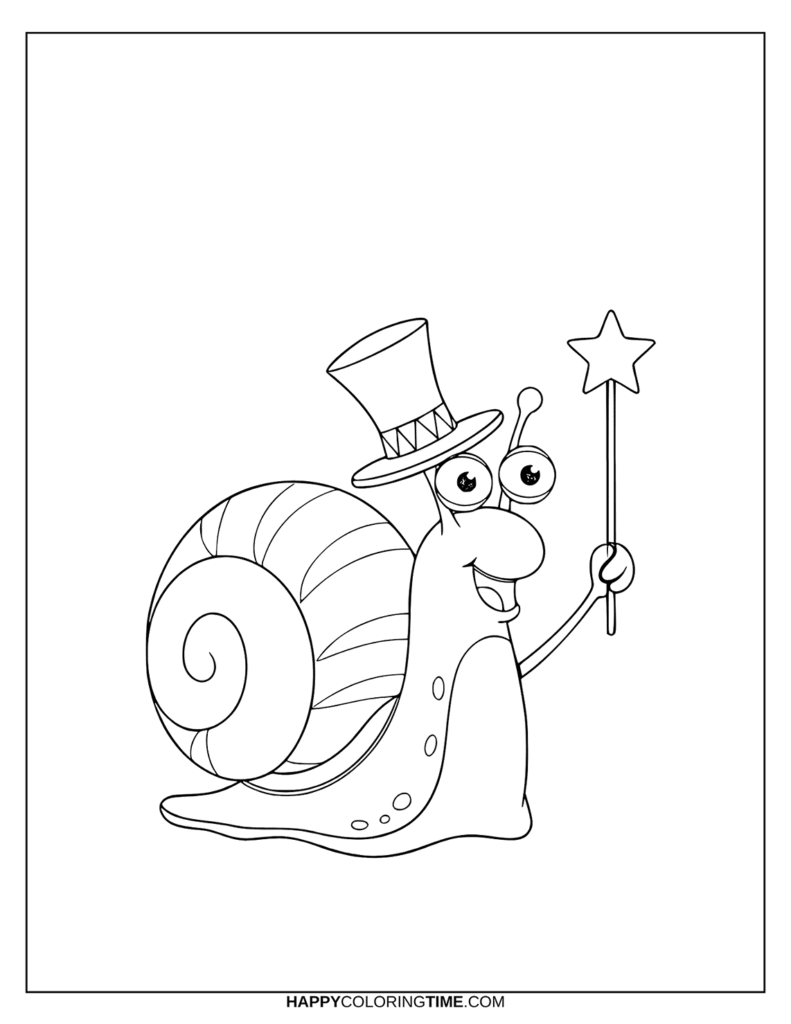 coloriages magiques hugo l'escargot