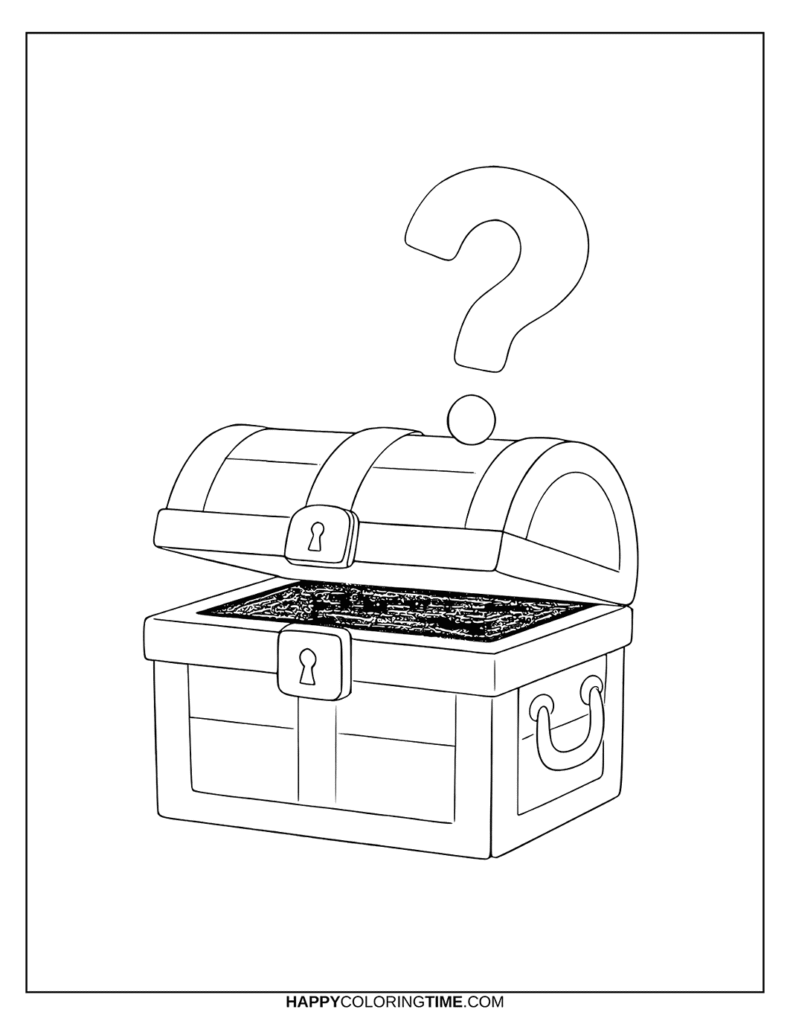 pages de coloriage mystère